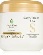 Sanctuary Spa Golden Sandalwood sare pentru exfoliere pentru corp 300 g