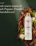 Sanctuary Spa Golden Sandalwood spumă hidratantă cu efect de nutritiv 200 ml