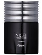 Sapil Nice Feelings Black Eau de Toilette pentru bărbați 75 ml
