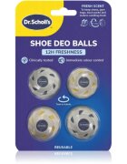 Scholl Dr. 's 12 Hour Freshness bile deodorante pentru încălțăminte 4 buc