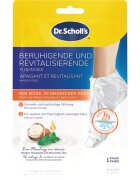 Scholl Pedimask™ Soothing & Revitalizing Masca pentru fata cu efect catifelant si revigorant pentru picioare obosite 1 pereche