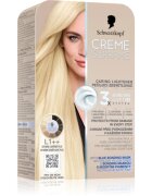 Schwarzkopf Creme Supreme Caring Lightener Culoare permanenta pentru par pentru decolorarea părului culoare L1++ Extreme Lightener Plus 60 ml