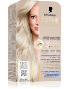 Schwarzkopf Creme Supreme Culoare permanenta pentru par culoare 11-11 Cool Ultra Light Blonde 60 ml