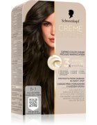Schwarzkopf Creme Supreme Culoare permanenta pentru par culoare 5-1 Cool Light Brown 60 ml