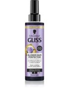 Schwarzkopf Gliss Blonde Hair Perfector balsam (nu necesita clatire) neutralizeaza tonurile de galben 200 ml