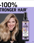 Schwarzkopf Gliss Blonde Hair Perfector balsam (nu necesita clatire) neutralizeaza tonurile de galben 200 ml