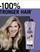 Schwarzkopf Gliss Blonde Hair Perfector șampon de păr neutralizeaza tonurile de galben 250 ml