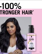 Schwarzkopf Gliss Liquid Silk ser fara clatire pentru intarire si stralucire Shine Booster 100 ml