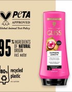 Schwarzkopf Gliss Supreme Length balsam protector pentru păr lung 200 ml