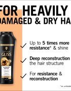 Schwarzkopf Gliss Ultimate Repair sampon fortifiant pentru păr uscat și deteriorat 250 ml