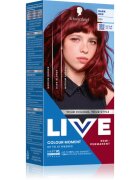 Schwarzkopf LIVE Colour Moment vopsea de păr semipermanentă culoare 026 Dark Red 50 ml