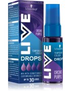 Schwarzkopf LIVE Drops sampon nuantator culoare Orchid Purple 30 ml