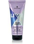 Schwarzkopf LIVE Silver sampon pentru curatare neutralizeaza tonurile de galben 200 ml