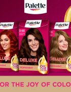 Schwarzkopf Palette Deluxe Culoare permanenta pentru par culoare 3-65 Chocolate Brown 1 buc