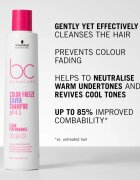 Schwarzkopf Professional BC Bonacure Color Freeze Silver Sampon argintiu pentru parul blond cu suvite 1000 ml