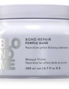 Schwarzkopf Professional Blondme Bond Repair Purple Mask Masca de par neutralizeaza tonurile de galben 200 ml
