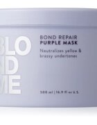 Schwarzkopf Professional Blondme Bond Repair Purple Mask Masca de par neutralizeaza tonurile de galben 500 ml