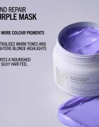 Schwarzkopf Professional Blondme Bond Repair Purple Mask Masca de par neutralizeaza tonurile de galben 500 ml