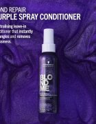 Schwarzkopf Professional Blondme Bond Repair Purple Spray Conditioner balsam de par violet Spray 150 ml