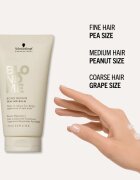 Schwarzkopf Professional Blondme Bond Repair Sealing Balm balsam pentru îngrijirea părului anti-electrizare 75 ml