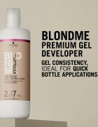 Schwarzkopf Professional Blondme Premium Gel Developer revelator de culoare 2% 1000 ml