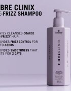 Schwarzkopf Professional Fibre Clinix De-Frizz Shampoo şampon de netezire pentru par indisciplinat 300 ml