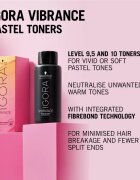 Schwarzkopf Professional IGORA Vibrance vopsea de păr demipermanentă culoare 95-46 Beige Chocolate Toner 60 ml