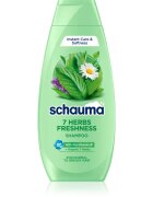 Schwarzkopf Schauma 7 Herbs Freshness sampon pe baza de plante pentru par normal spre gras 400 ml
