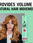 Schwarzkopf Taft Volume spray de păr cu fixare puternică 250 ml