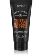 Scottish Fine Soaps Thistle & Black Pepper gel de curățare pentru față și barbă 150 ml