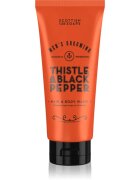 Scottish Fine Soaps Thistle & Black Pepper gel de duș pentru barbati 200 ml