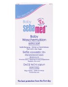 Sebamed Baby Wash Lotiune pentru spalare cu efect catifelant pentru corp si par 200 ml