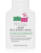 Sebamed Face & Body Wash Sensitive Skin lotiune delicata pentru spalarea fetei si a corpului pentru piele sensibila 200 ml
