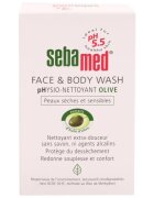 Sebamed Wash lotiune delicata pentru spalarea fetei si a corpului cu ulei de masline 200 ml