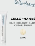 Sebastian Professional Cellophanes mască pentru redarea luciului părului vopsit culoare Clear 300 ml