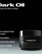 Sebastian Professional Dark Oil Masca intens hrănitoare pentru un par stralucitor si catifelat 145 ml