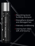 Sebastian Professional No.Breaker Bonding Shampoo Șampon pentru fortificare și revitalizare pentru par deteriorat 250 ml