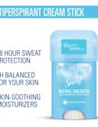 Secret Natural Unscented Antiperspirant Cream Stick anti-perspirant crema pentru femei 40 ml