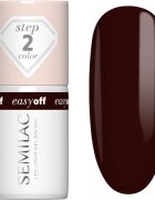 Semilac Easy Off Step 2 unghii cu gel folosind UV / lampă cu LED culoare Marrom Choco 7 ml