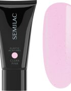 Semilac Elastic Acrylgel gel acrilic pentru unghii culoare Clean Pink 30 g