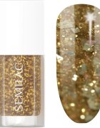 Semilac Glitter Nails lac de unghii stralucitor culoare 042 Flakes of Gold 7 ml