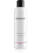 Semilac Liquids acetonă pentru a îndepărta gelul de pe unghii 1000 ml