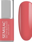 Semilac One Step 3in1 Glossy lac de unghii sub forma de gel culoare 690 Coral Pink 7 ml