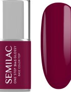Semilac One Step 3in1 Glossy lac de unghii sub forma de gel culoare 775 Plum Wine 7 ml