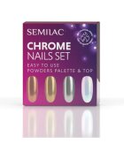 Semilac Set Chrome Nails set cadou pentru unghii