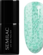 Semilac UV Hybrid Crushed_ICE unghii cu gel folosind UV / lampă cu LED culoare 495 Mint Glacier 7 ml