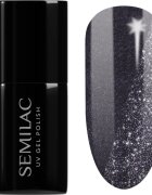 Semilac UV Hybrid Day and Night unghii cu gel folosind UV / lampă cu LED culoare 399 Dark & Spark 7 ml