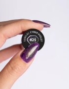 Semilac UV Hybrid Galaxy Flash unghii cu gel folosind UV / lampă cu LED culoare 825 Cyber Violet 7 ml