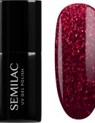 Semilac UV Hybrid Winter Wonderland lac de unghii sub forma de gel culoare 955 Holly Berry Red 7 ml