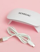 Semilac UV LED Lamp 6W Lampă LED pentru gelul de unghii 6 W 1 buc